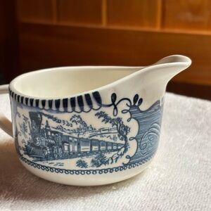 Blue and White Porcelain Creamer